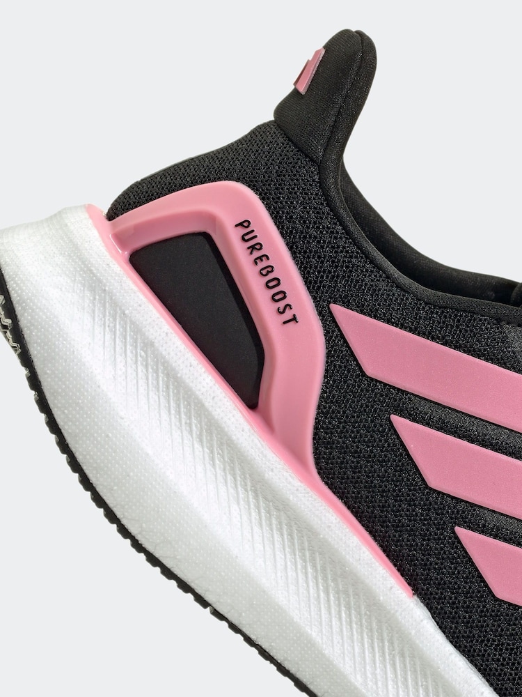adidas Black Pureboost 5 Trail Shoes - Image 9 of 9