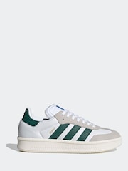 adidas Originals White XLG Samba Trainers - Image 1 of 10