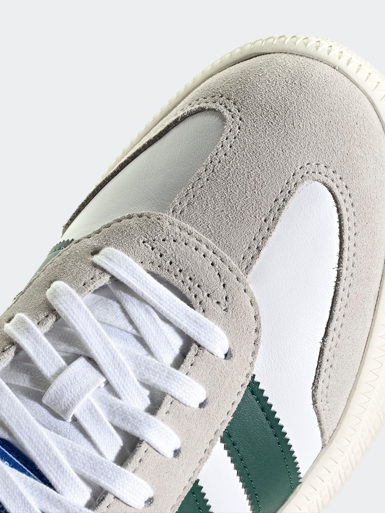 adidas Originals White XLG Samba Trainers - Image 10 of 10
