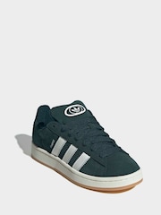 adidas Originals Green Campus Trainers - Image 1 of 8