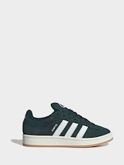 adidas Originals Green Campus Trainers - Image 2 of 8