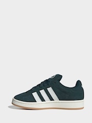 adidas Originals Green Campus Trainers - Image 3 of 8