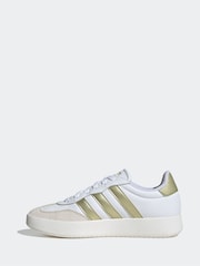 adidas White Barreda Trainers - Image 3 of 10