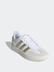 adidas White Barreda Trainers - Image 5 of 10
