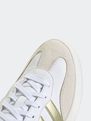 adidas White Barreda Trainers - Image 9 of 10