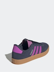 adidas Blue VL Court 3.0 Trainers - Image 4 of 9