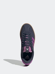 adidas Blue VL Court 3.0 Trainers - Image 6 of 9