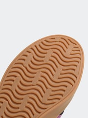 adidas Blue VL Court 3.0 Trainers - Image 9 of 9