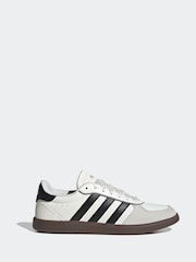 adidas White/Grey Breaknet Sleek Trainers - Image 1 of 9