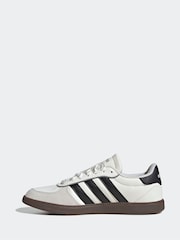 adidas White/Grey Breaknet Sleek Trainers - Image 2 of 9