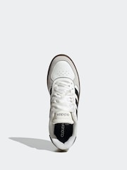 adidas White/Grey Breaknet Sleek Trainers - Image 6 of 9