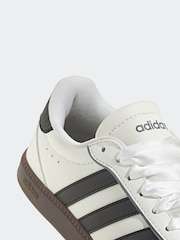adidas White/Grey Breaknet Sleek Trainers - Image 8 of 9
