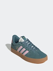 adidas Green Dark VL Court 3.0 Trainers - Image 3 of 9