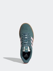 adidas Green Dark VL Court 3.0 Trainers - Image 6 of 9