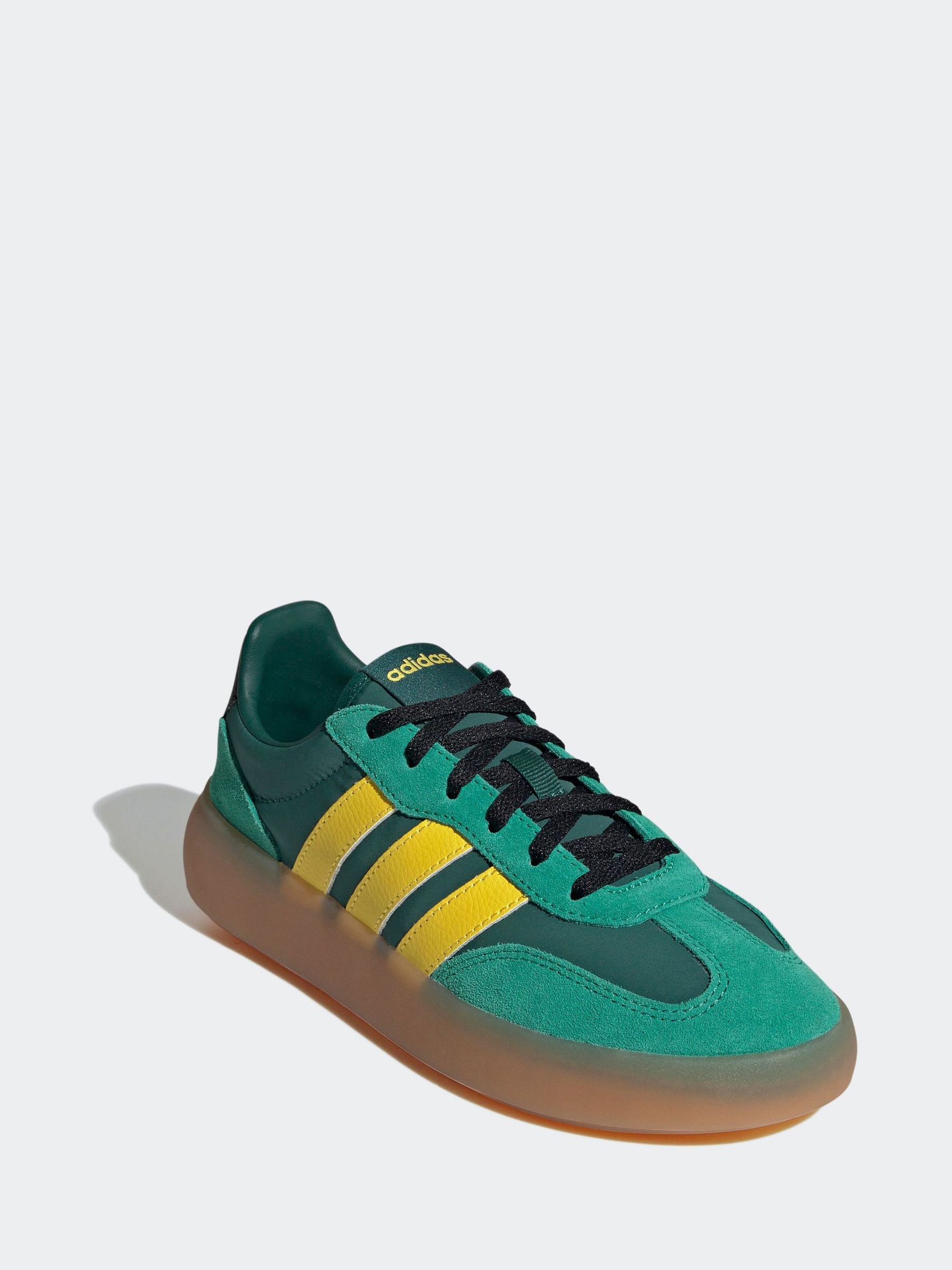 Buy adidas Green/Yellow Barreda Decode Lace Junior Trainers from