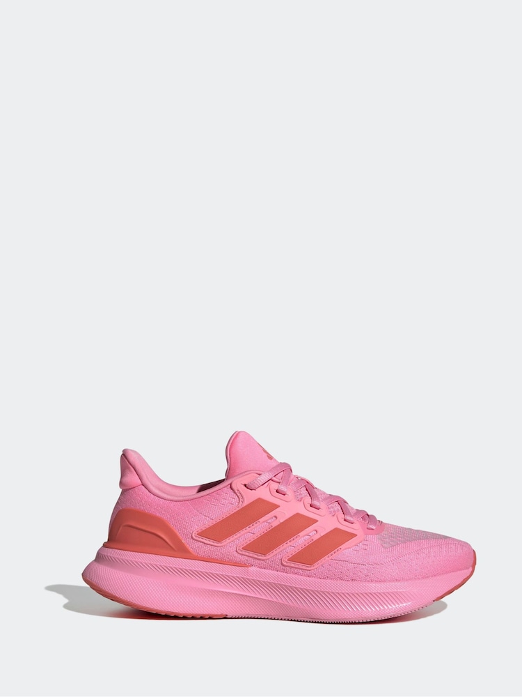 adidas Pink Ultrarun 5 Trainers - Image 1 of 9 adidas Pink Ultrarun 5 Trainers - Image 1 of 9
