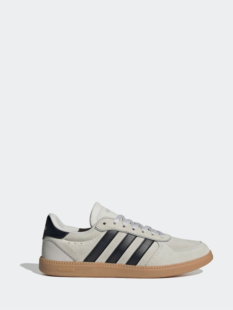 adidas Grey Light Breaknet Sleek Trainers - Image 1 of 9