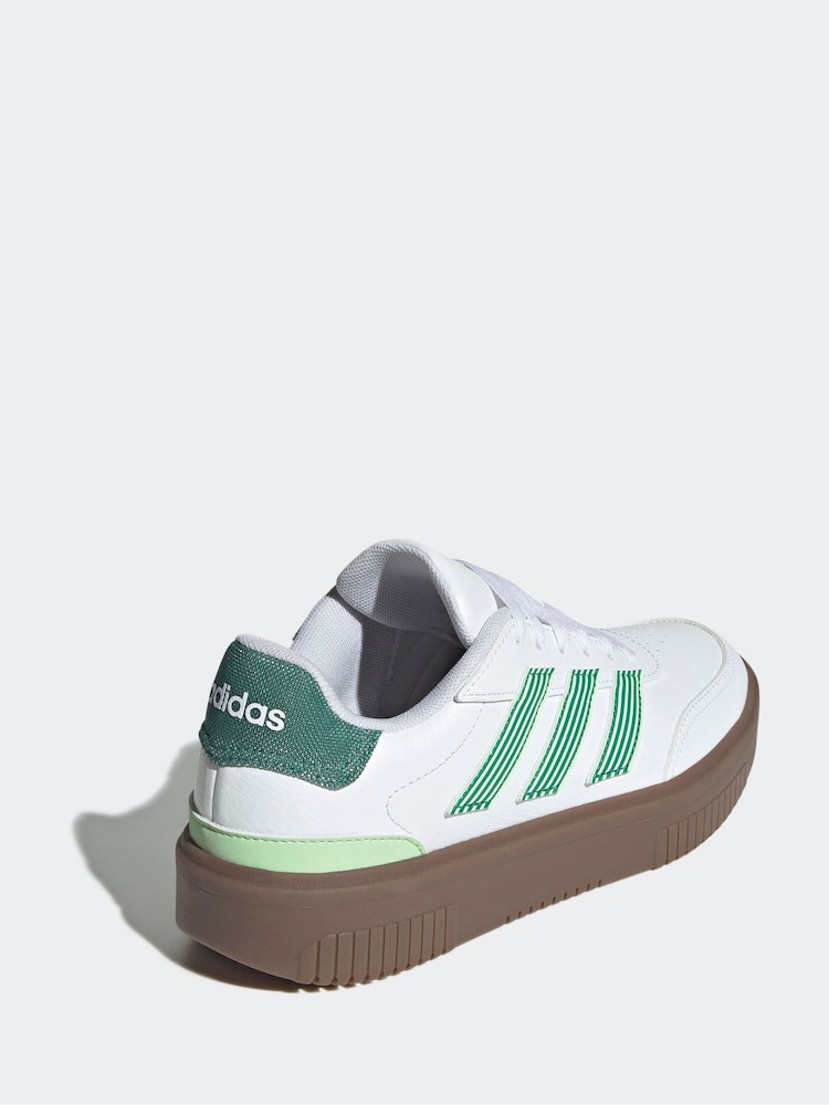 adidas gazelle silver green womens adidas Handball Spezial Shoes - Women's - Lucid Blue / Lime Burst / Lucid Pink