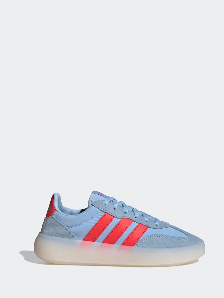 adidas Blue/Red Barreda Decode Lace Junior Trainers - Image 1 of 9 adidas Blue/Red Barreda Decode Lace Junior Trainers - Image 1 of 9