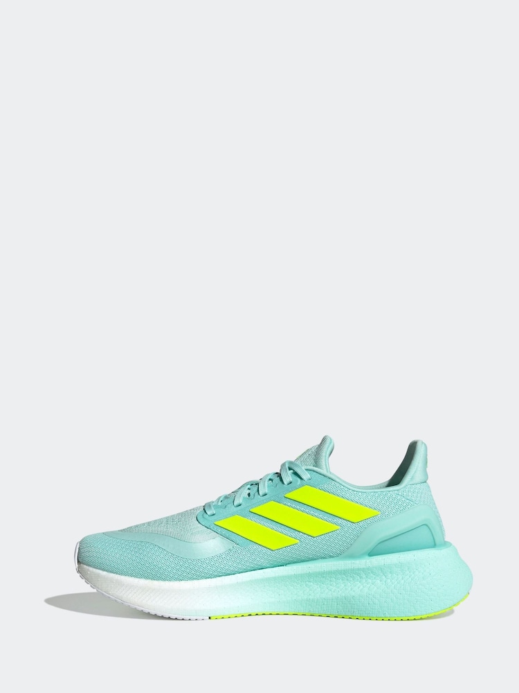 adidas Green Pureboost 5 Trail Shoes - Image 2 of 9 adidas Green Pureboost 5 Trail Shoes - Image 2 of 9