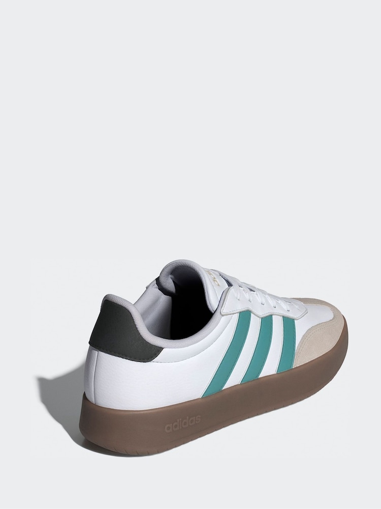 adidas gazelle silver green womens adidas Busenitz Vulc RX Shoes FTWR White / Collegiate Green / Gum3