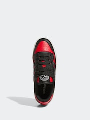 adidas Black Rapid Court Mid Trainers - Image 6 of 9