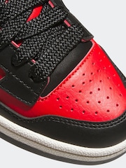 adidas Black Rapid Court Mid Trainers - Image 8 of 9