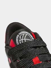 adidas Black Rapid Court Mid Trainers - Image 9 of 9