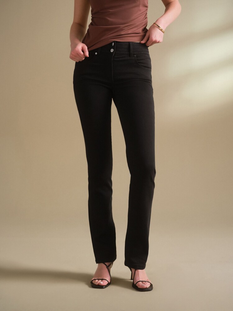 Clean Black Lift Slim And Shape Bootcut Jeans - Image 2 of 8 Clean Black Lift Slim And Shape Bootcut Jeans - Image 2 of 8