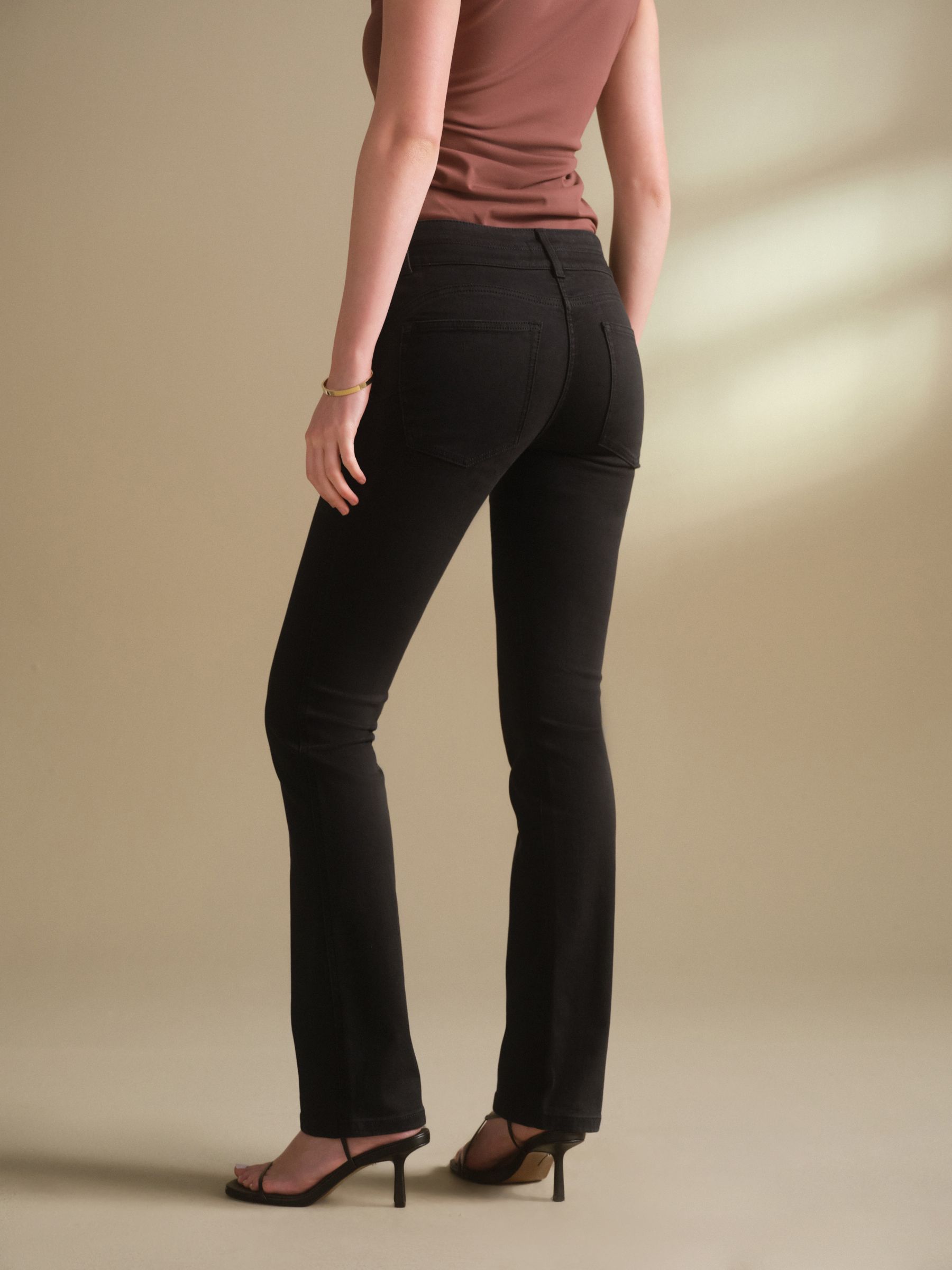 Next Clean In Store Buy Clean Black Lift, Slim And Shape Bootcut Jeans from the Next UK ...