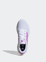 adidas White/Pink Grand Court Trainers - Image 6 of 9