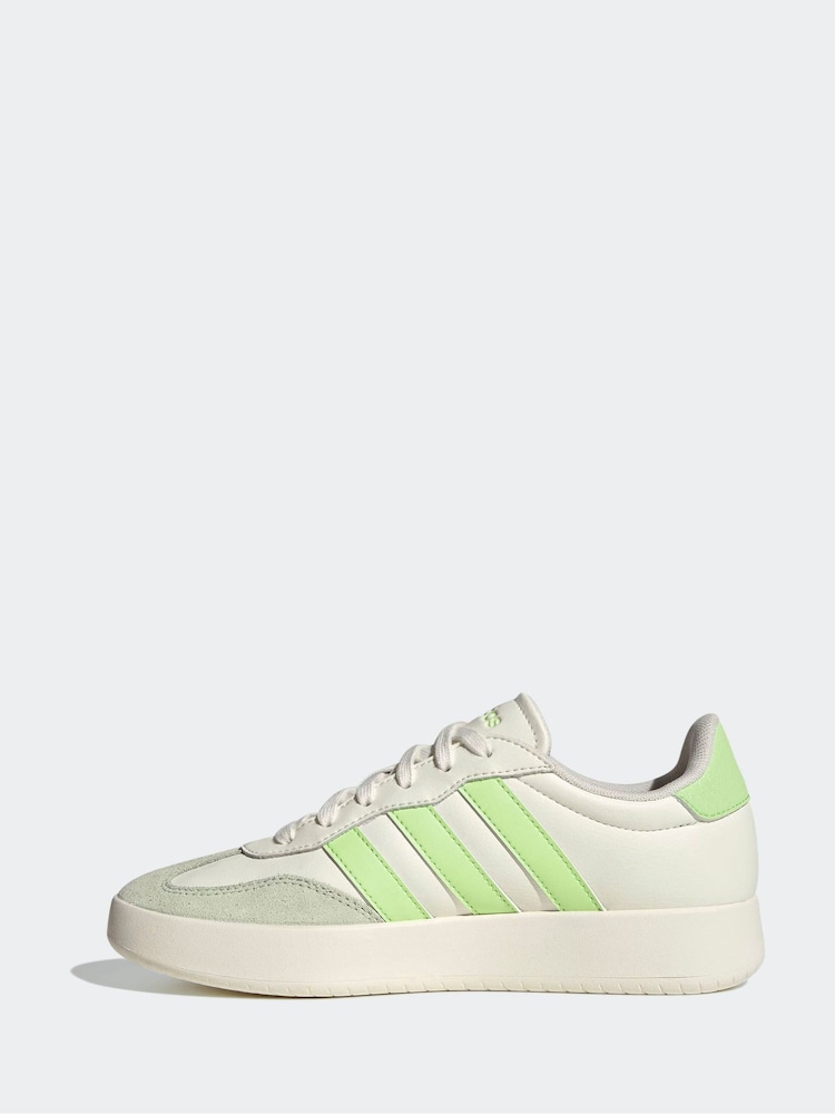 adidas White cream Barreda Trainers - Image 2 of 8