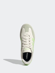 adidas White cream Barreda Trainers - Image 6 of 8
