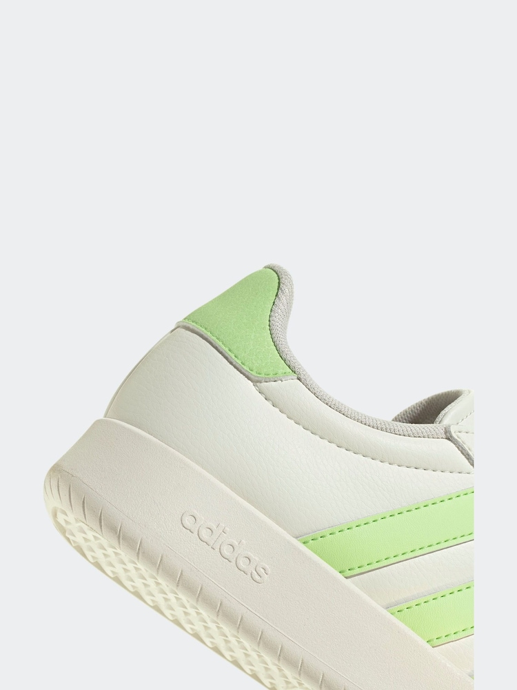 adidas White cream Barreda Trainers - Image 8 of 8