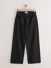 Black Wide Leg Jeans - Image 8 of 10