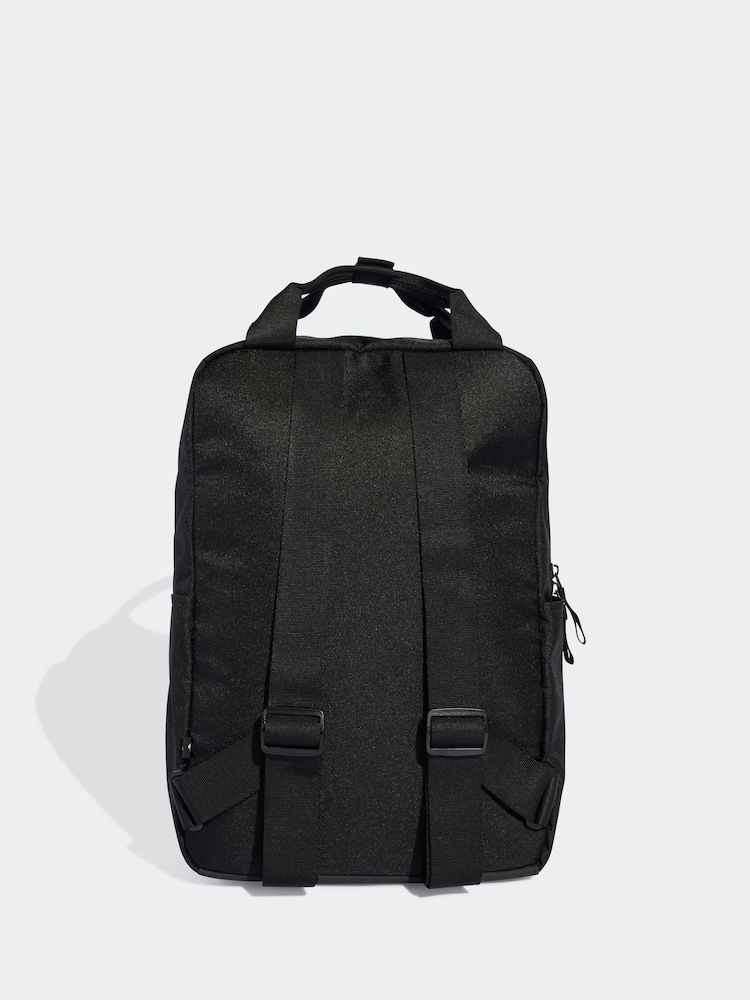 adidas Black Chrome Linear Essentials Shoulder Bag - Image 2 of 6