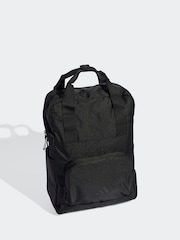 adidas Black Chrome Linear Essentials Shoulder Bag - Image 3 of 6