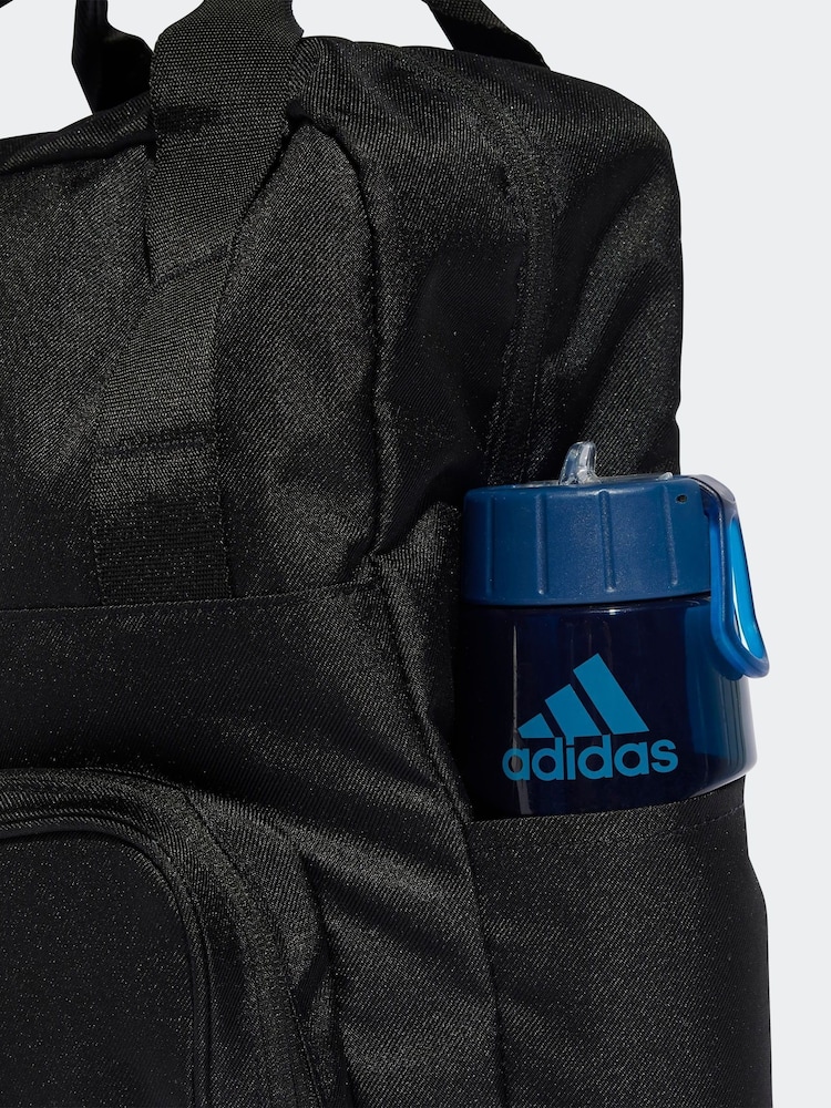 adidas Black Chrome Linear Essentials Shoulder Bag - Image 6 of 6