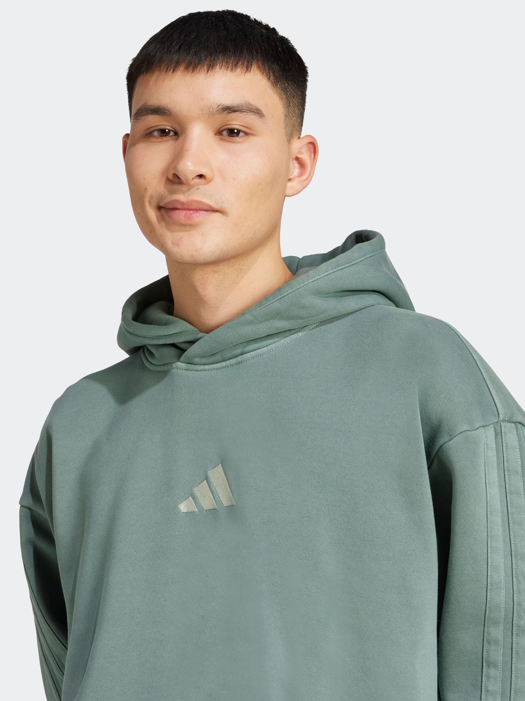 Buy adidas Green All SZN Fleece Washed Hoodie from Next USA