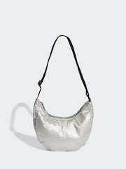 adidas Grey Metallic Glow Shoulder Bag - Image 2 of 6