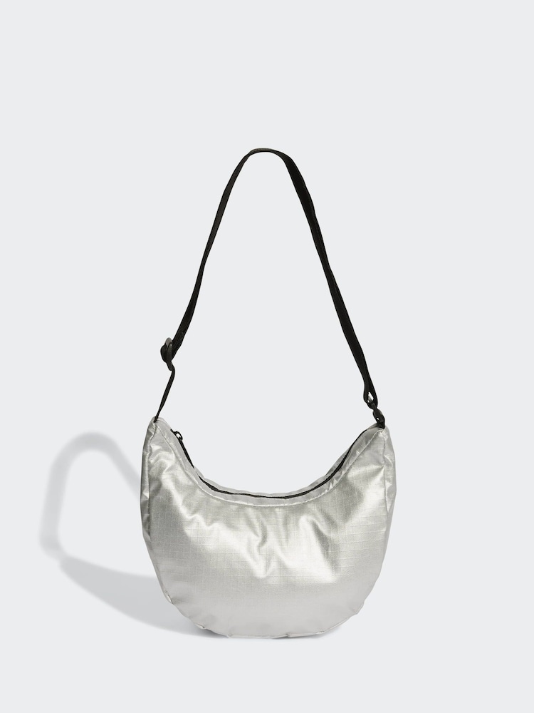 adidas Grey Metallic Glow Shoulder Bag - Image 2 of 6