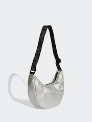 adidas Grey Metallic Glow Shoulder Bag - Image 3 of 6