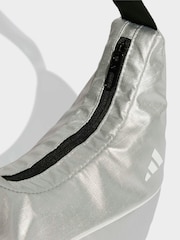 adidas Grey Metallic Glow Shoulder Bag - Image 6 of 6
