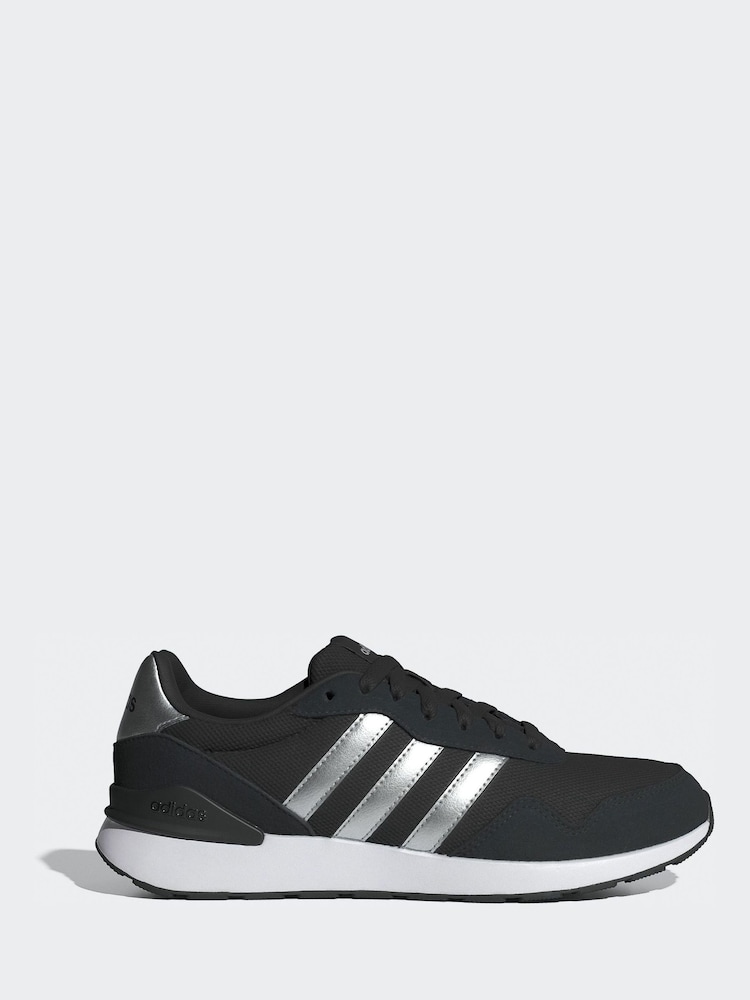 adidas Black RUN 60s 4.0 Trainers - Image 1 of 9