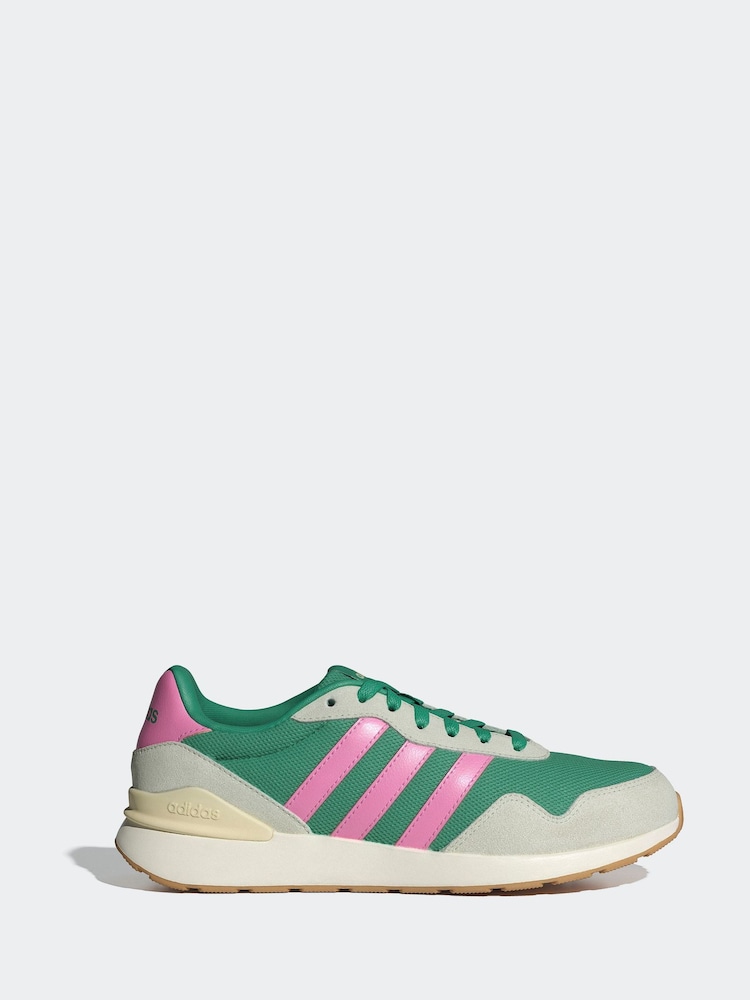 adidas Green RUN 60s 4.0 Trainers - Image 2 of 9
