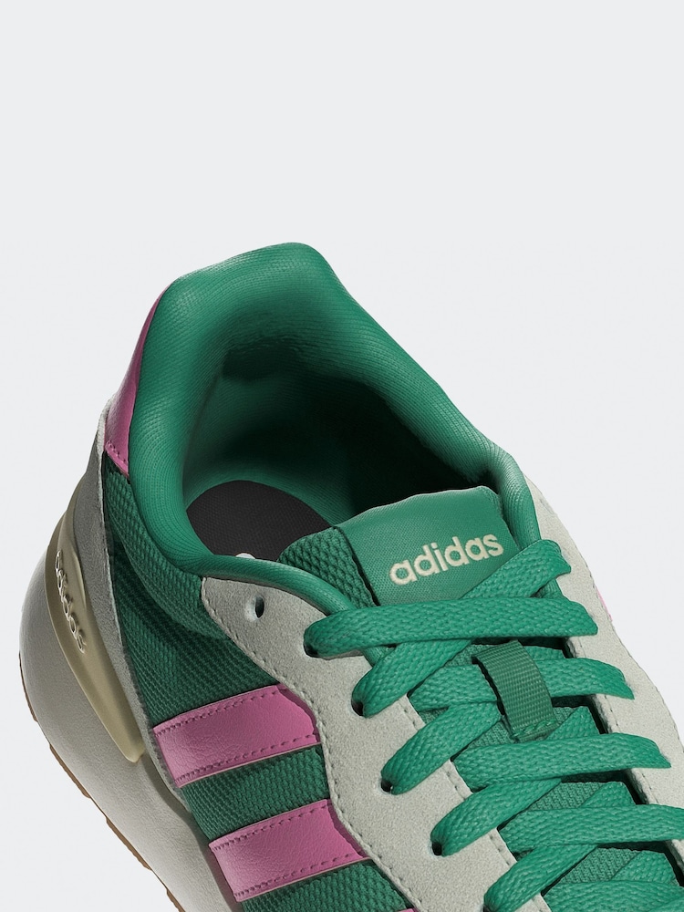 Buy adidas Green RUN 60s 4.0 Trainers from Next USA display picture 3