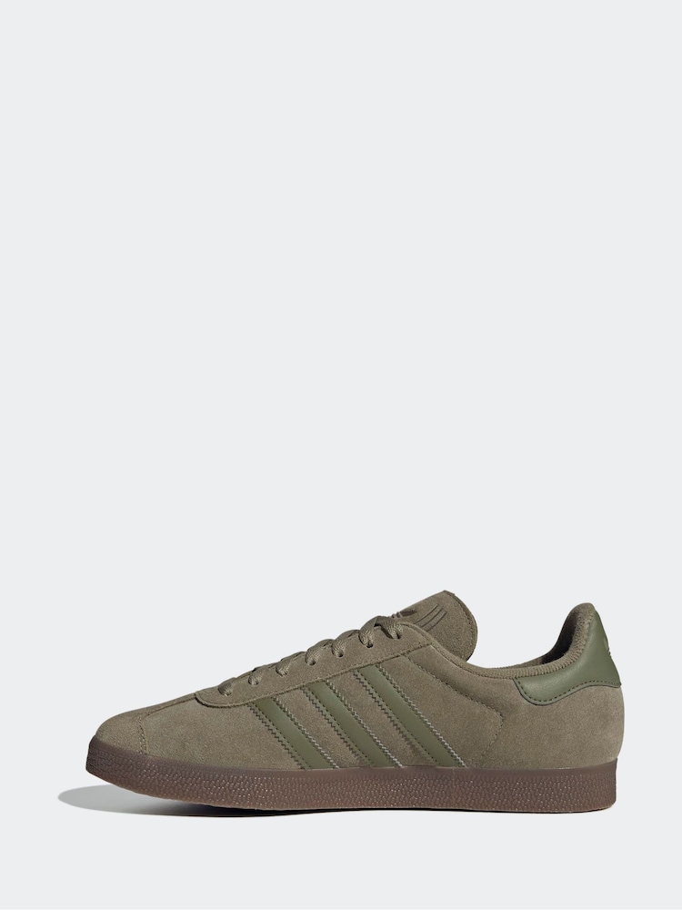 adidas Originals Green Gazelle Trainers - Image 2 of 10
