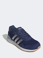 adidas Blue RUN 60s 4.0 Trainers - Image 3 of 9