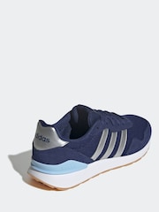 adidas Blue RUN 60s 4.0 Trainers - Image 4 of 9