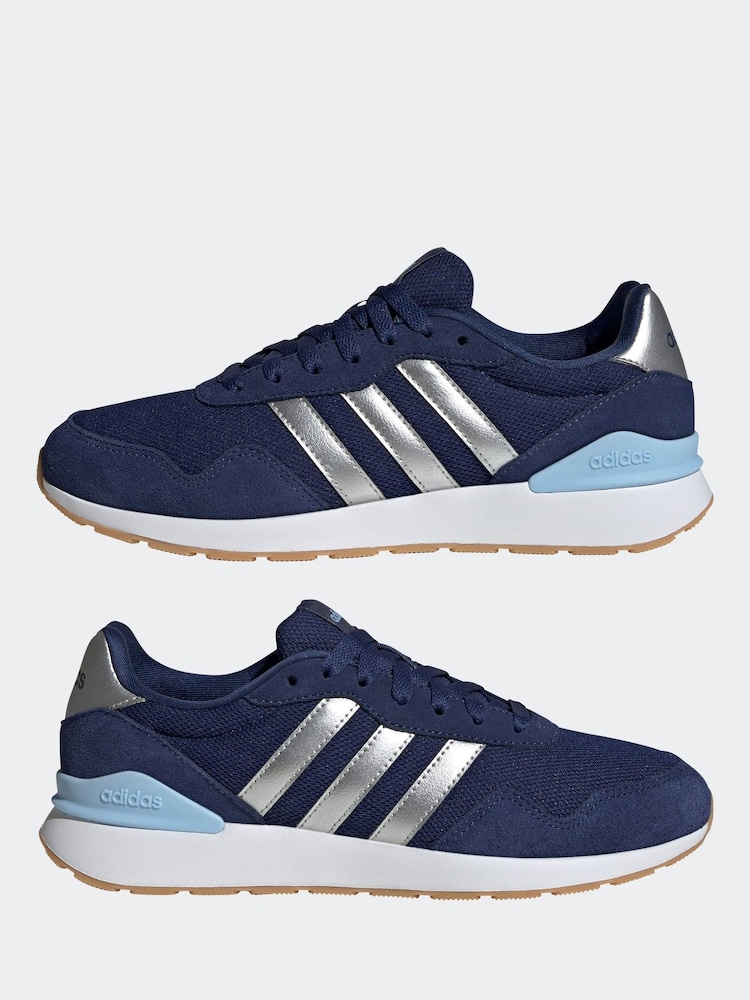 adidas gazelle silver green womens Men's Adidas, Run 70s 2.0 Sneaker Blue White 12 M main image 0